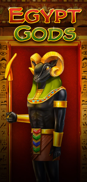 Slot Egypt Gods, jogo de caça-níqueis, Egito antigo, deuses egípcios, cultura egípcia.